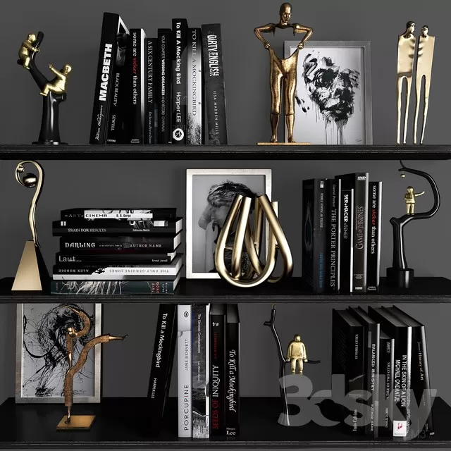 DECORATIVE SET 3D MODELS – 205