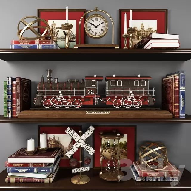 DECORATIVE SET 3D MODELS – 207