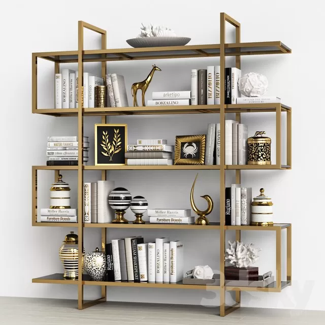 DECORATIVE SET 3D MODELS – 237