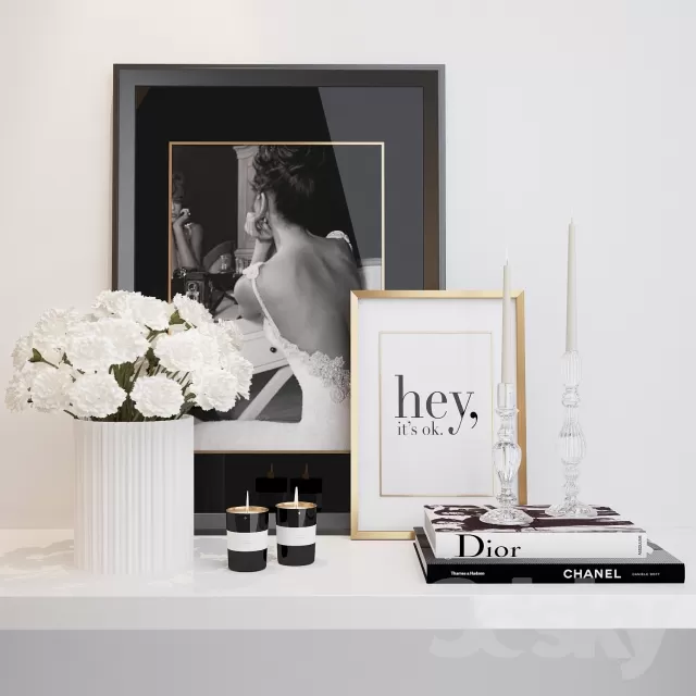 DECORATIVE SET 3D MODELS – 308