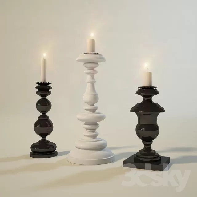 DECORATIVE SET 3D MODELS – 315