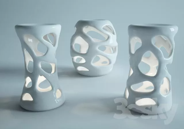 DECORATIVE SET 3D MODELS – 327