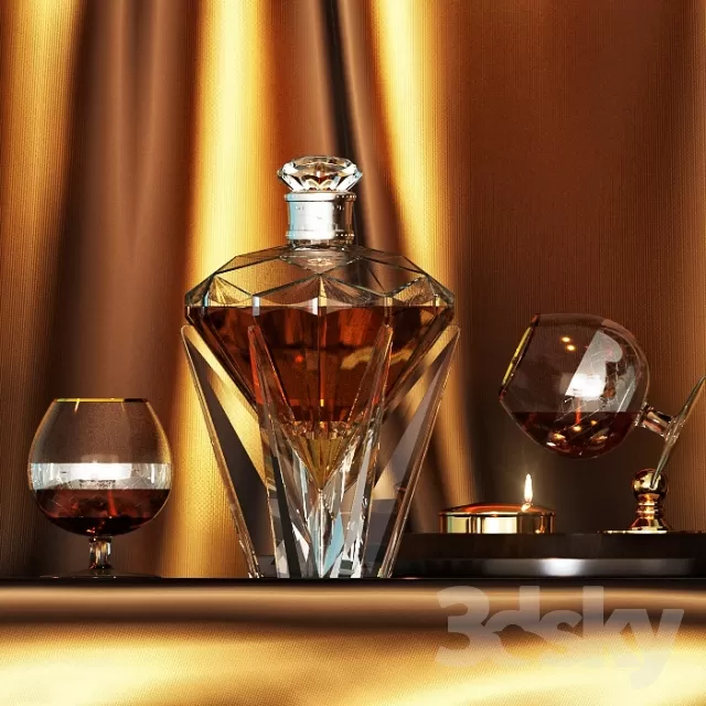 DECORATIVE SET 3D MODELS – 352