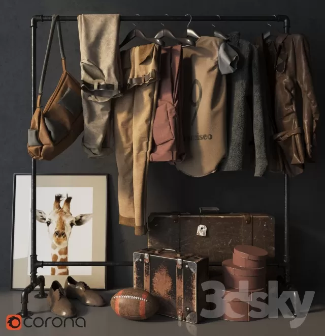 DECORATIVE SET 3D MODELS – 379