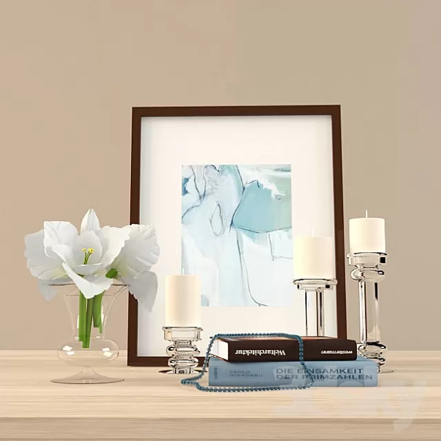 DECORATIVE SET 3D MODELS – 390