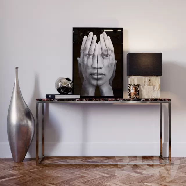 DECORATIVE SET 3D MODELS – 435