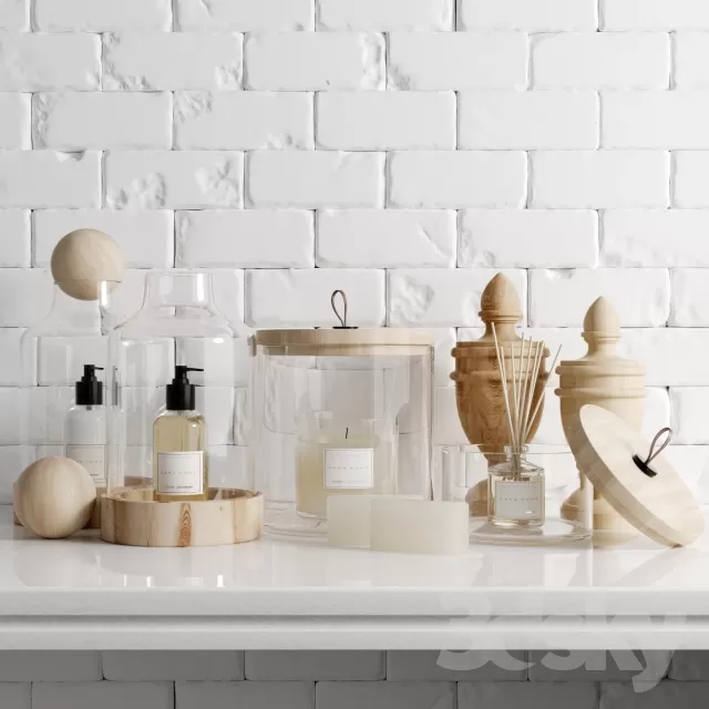 DECORATIVE SET 3D MODELS – 459