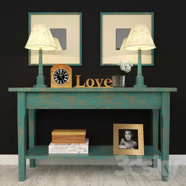 DECORATIVE SET 3D MODELS – 468