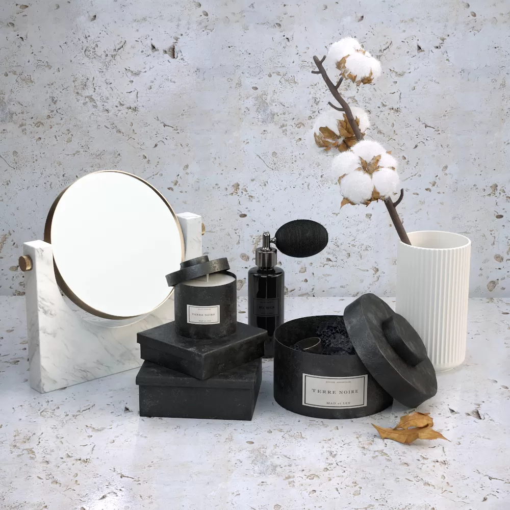 DECORATIVE SET 3D MODELS – 477