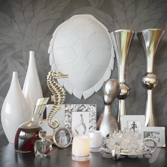 DECORATIVE SET 3D MODELS – 493