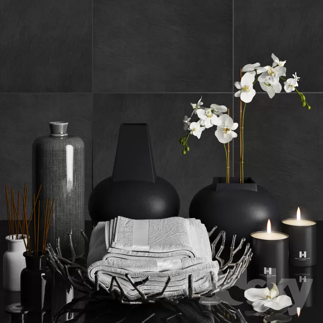 DECORATIVE SET 3D MODELS – 495