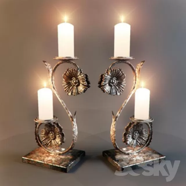 DECORATIVE SET 3D MODELS – 507