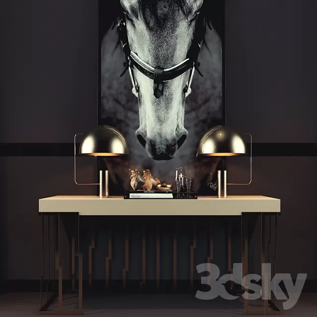 DECORATIVE SET 3D MODELS – 518