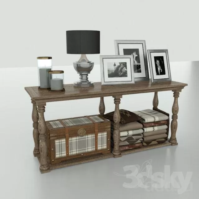 DECORATIVE SET 3D MODELS – 544