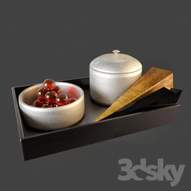 DECORATIVE SET 3D MODELS – 630