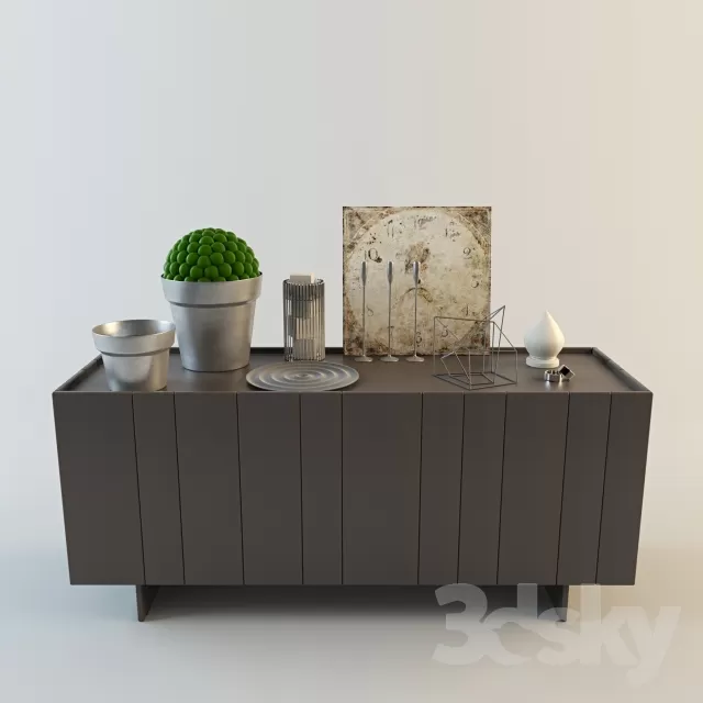 DECORATIVE SET 3D MODELS – 679