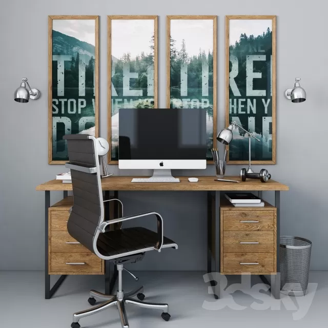 DECOR HELPER – DESK 3D MODELS – 2
