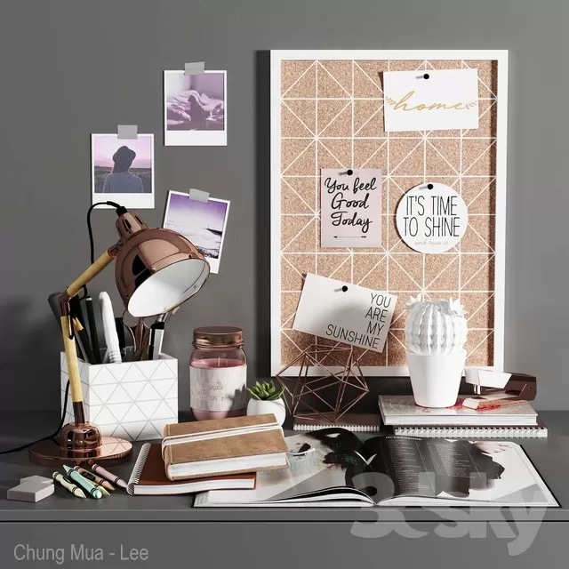 DECOR HELPER – DESK 3D MODELS – 17