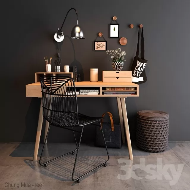 DECOR HELPER – DESK 3D MODELS – 46