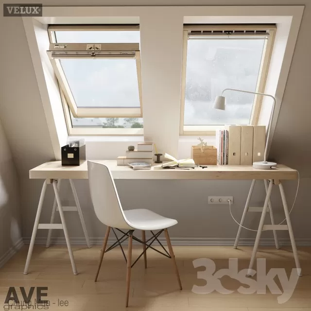 DECOR HELPER – DESK 3D MODELS – 47