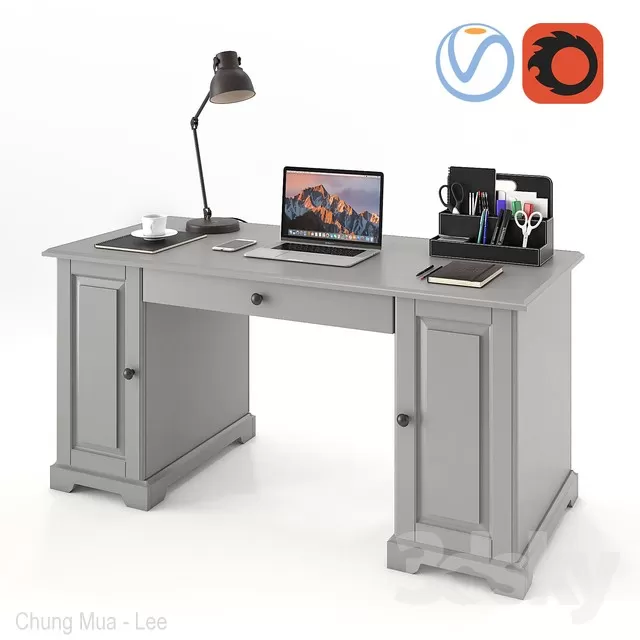 DECOR HELPER – DESK 3D MODELS – 6