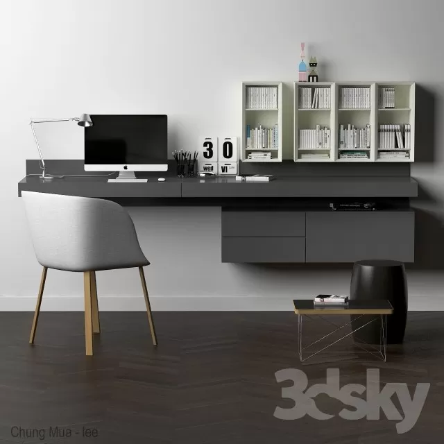 DECOR HELPER – DESK 3D MODELS – 52