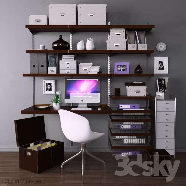 DECOR HELPER – DESK 3D MODELS – 78