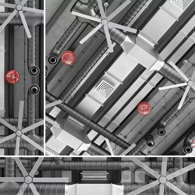 DECOR HELPER – DETAIL – CEILING 3D MODELS – 33