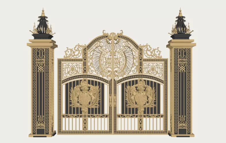 DECOR HELPER – DOOR – GATE 3D MODELS – 11
