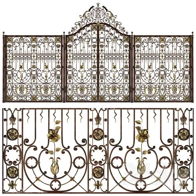 DECOR HELPER – DOOR – GATE 3D MODELS – 15