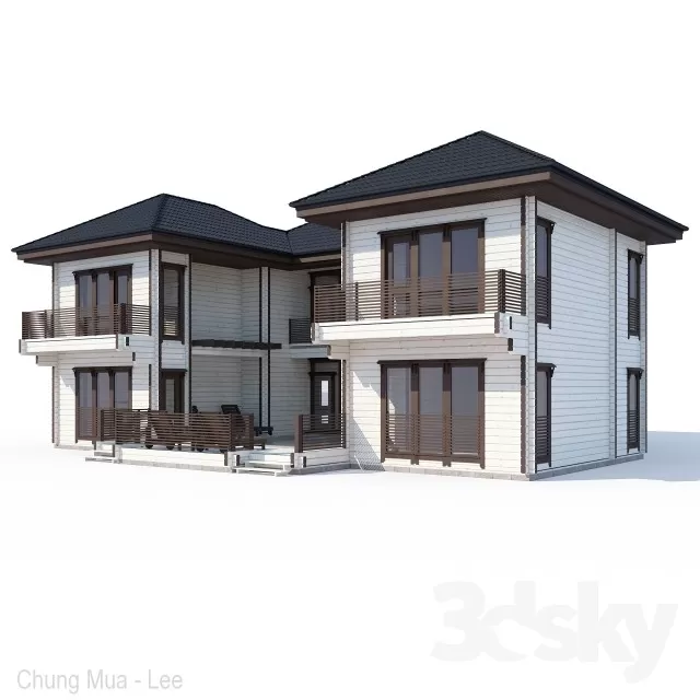 DECOR HELPER – EXTERIOR – HOUSE 3D MODELS – 2