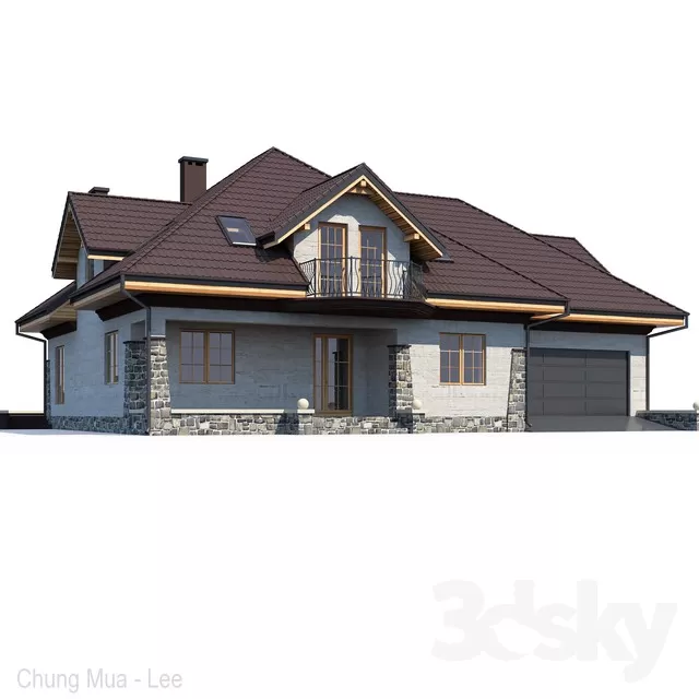 DECOR HELPER – EXTERIOR – HOUSE 3D MODELS – 16