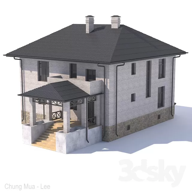 DECOR HELPER – EXTERIOR – HOUSE 3D MODELS – 22
