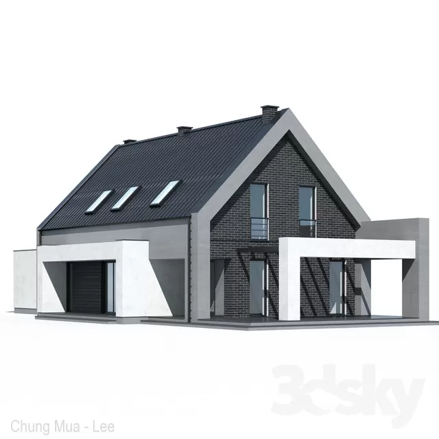 DECOR HELPER – EXTERIOR – HOUSE 3D MODELS – 25