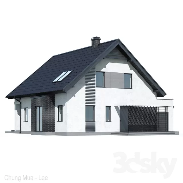 DECOR HELPER – EXTERIOR – HOUSE 3D MODELS – 27