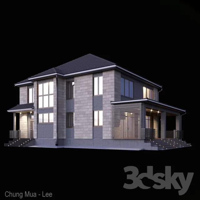 DECOR HELPER – EXTERIOR – HOUSE 3D MODELS – 33