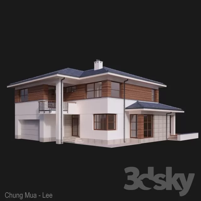 DECOR HELPER – EXTERIOR – HOUSE 3D MODELS – 37