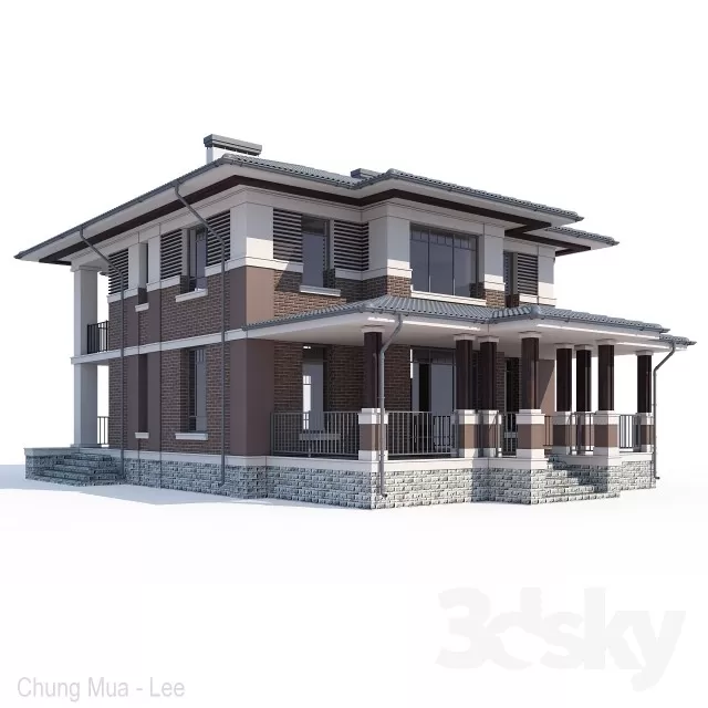 DECOR HELPER – EXTERIOR – HOUSE 3D MODELS – 5