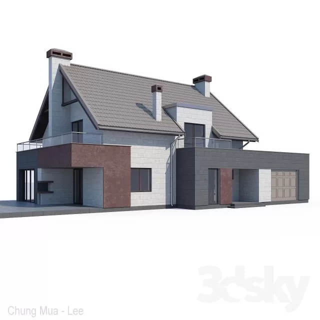 DECOR HELPER – EXTERIOR – HOUSE 3D MODELS – 6