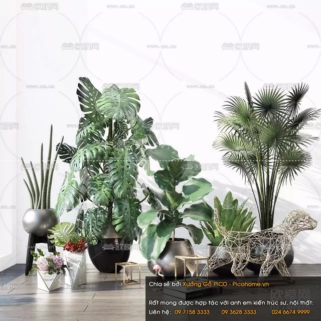 FLOWER – PLANT 3D MODELS – 016 FLOWER – PLANT 3D MODELS – 016