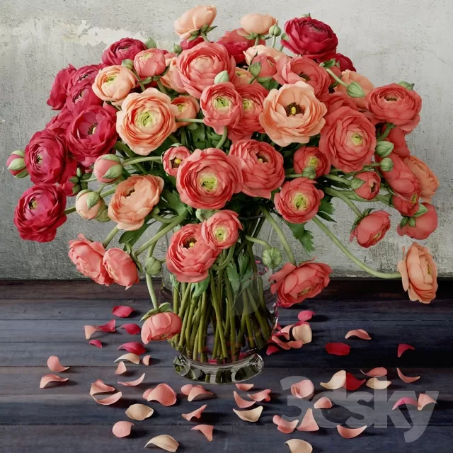 FLOWER – PLANT 3D MODELS – 027 FLOWER – PLANT 3D MODELS – 027