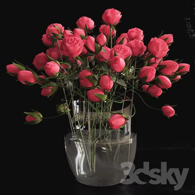 FLOWER – PLANT 3D MODELS – 307 FLOWER – PLANT 3D MODELS – 307