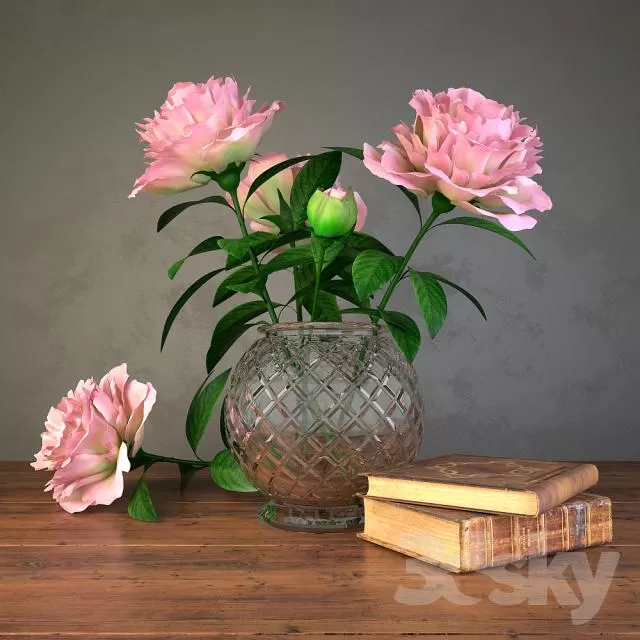 FLOWER – PLANT 3D MODELS – 323 FLOWER – PLANT 3D MODELS – 323