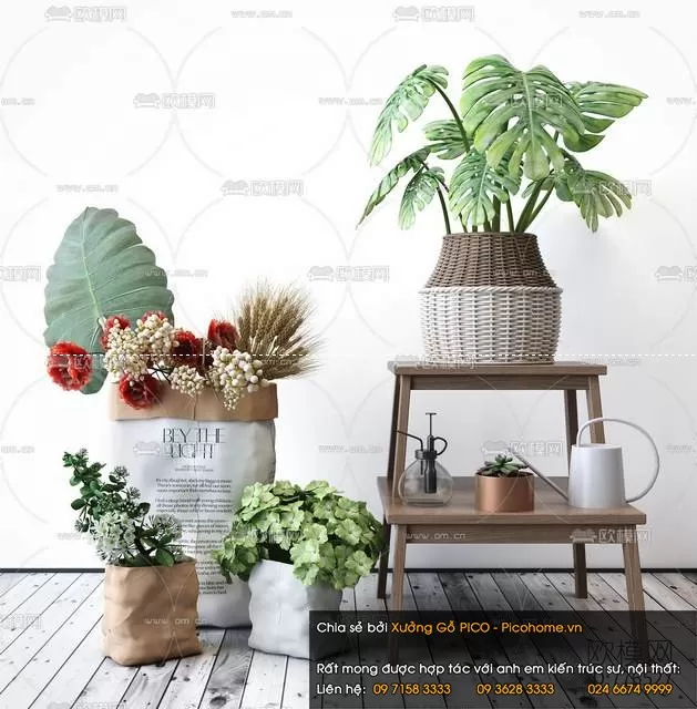 FLOWER – PLANT 3D MODELS – 467