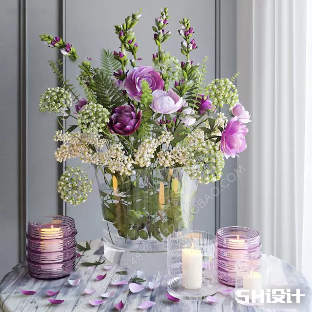 FLOWER – PLANT 3D MODELS – 477