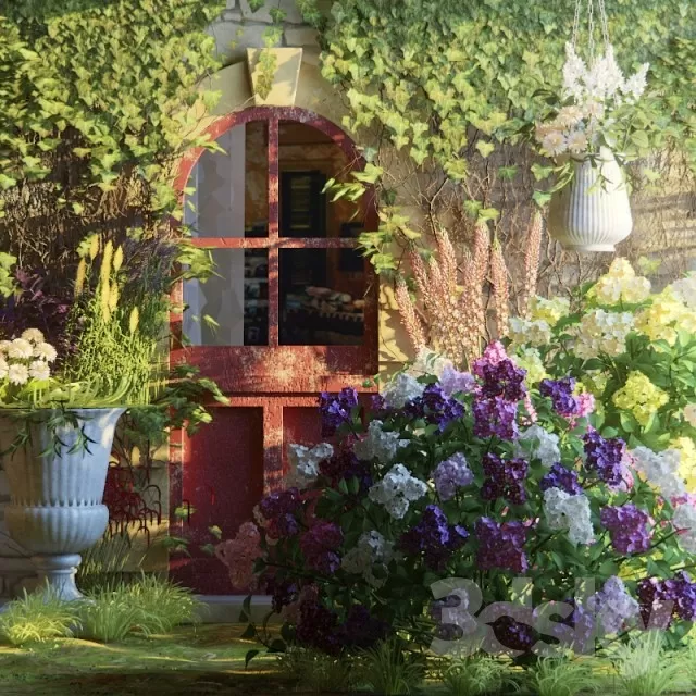 FLOWER – PLANT 3D MODELS – 054 FLOWER – PLANT 3D MODELS – 054