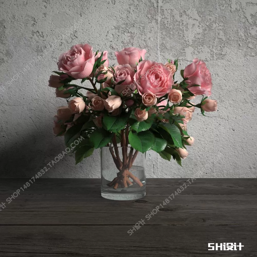 FLOWER – PLANT 3D MODELS – 596