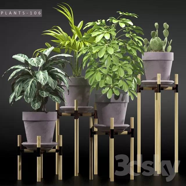 FLOWER – PLANT 3D MODELS – 074 FLOWER – PLANT 3D MODELS – 074