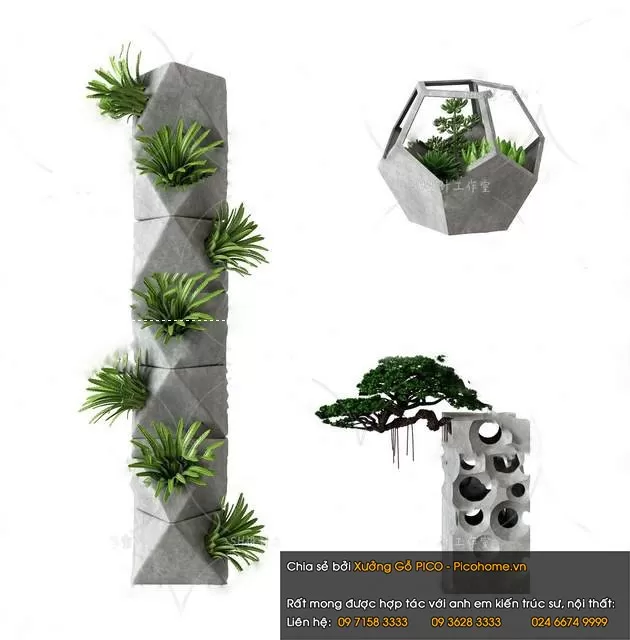 FLOWER – PLANT 3D MODELS – 963 FLOWER – PLANT 3D MODELS – 963