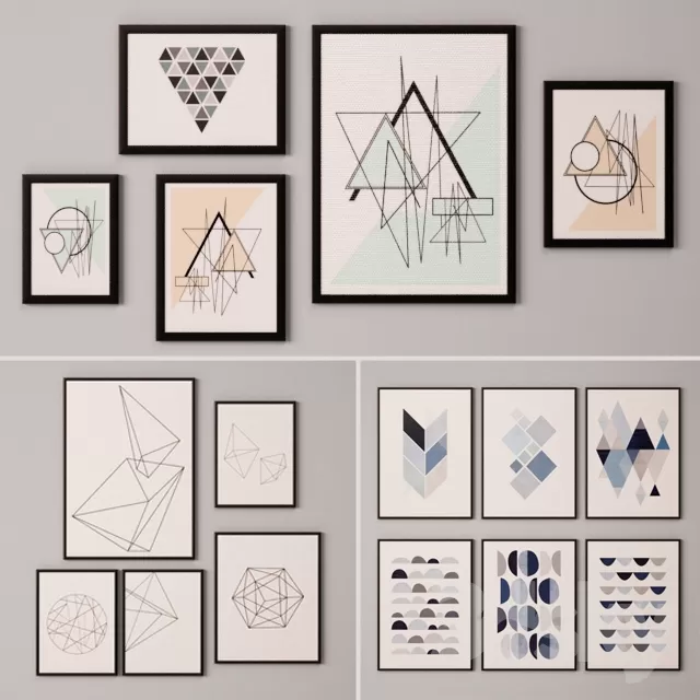 DECORATION – FRAME 3D MODELS – 002